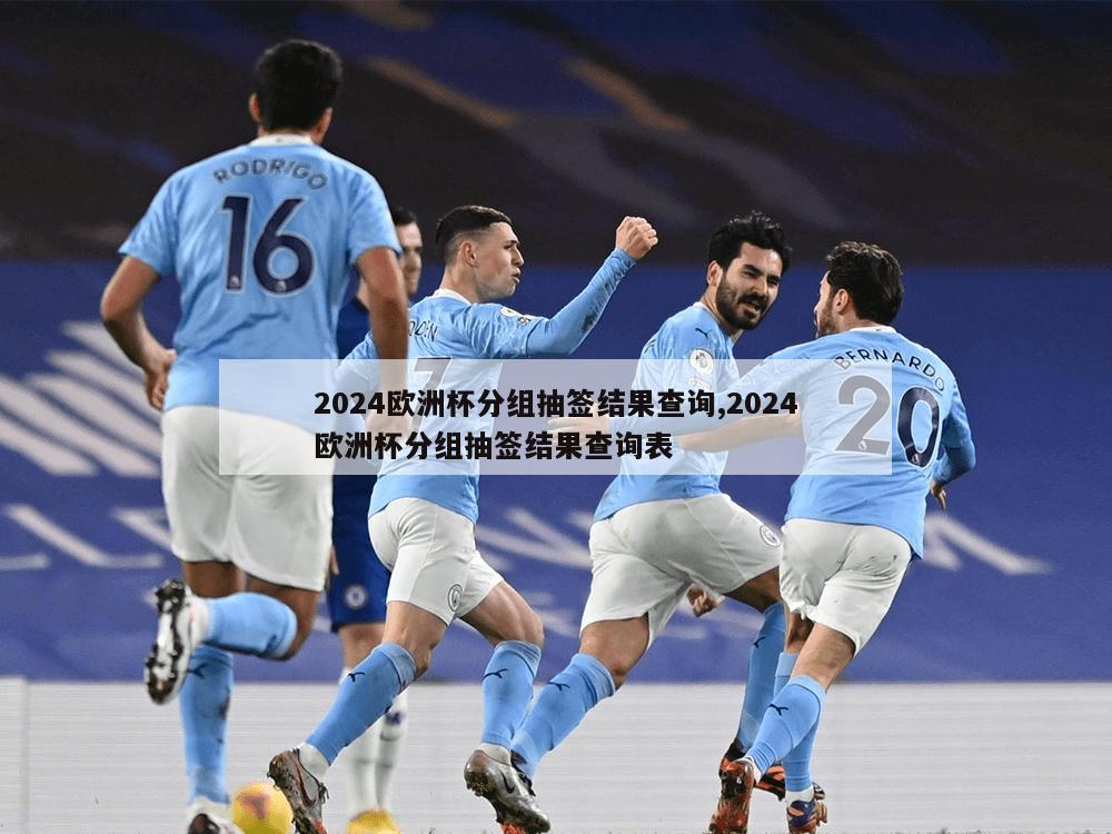 2024欧洲杯分组抽签结果查询,2024欧洲杯分组抽签结果查询表