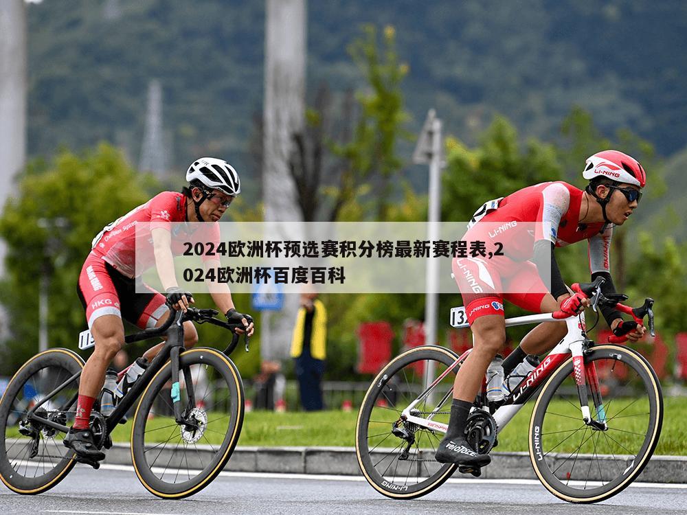 2024欧洲杯预选赛积分榜最新赛程表,2024欧洲杯百度百科